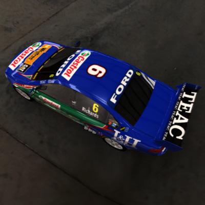 3D Model of 2009 Australian V8 Supercar - 3D Render 4